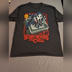 Horror Graphic Tee - Black